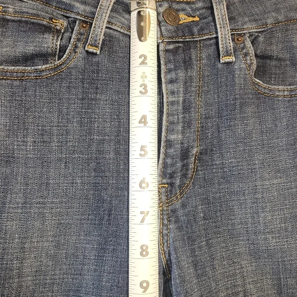 Levis Jeans Womens Size 26 Blue 721 High Rise Skinny Medium Wash Stretch Casual - Picture 8 of 11